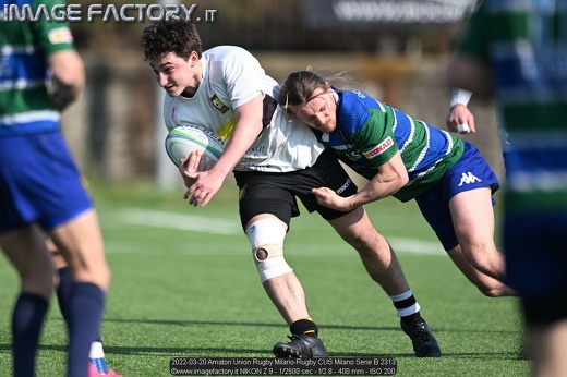 2022-03-20 Amatori Union Rugby Milano-Rugby CUS Milano Serie B 2313